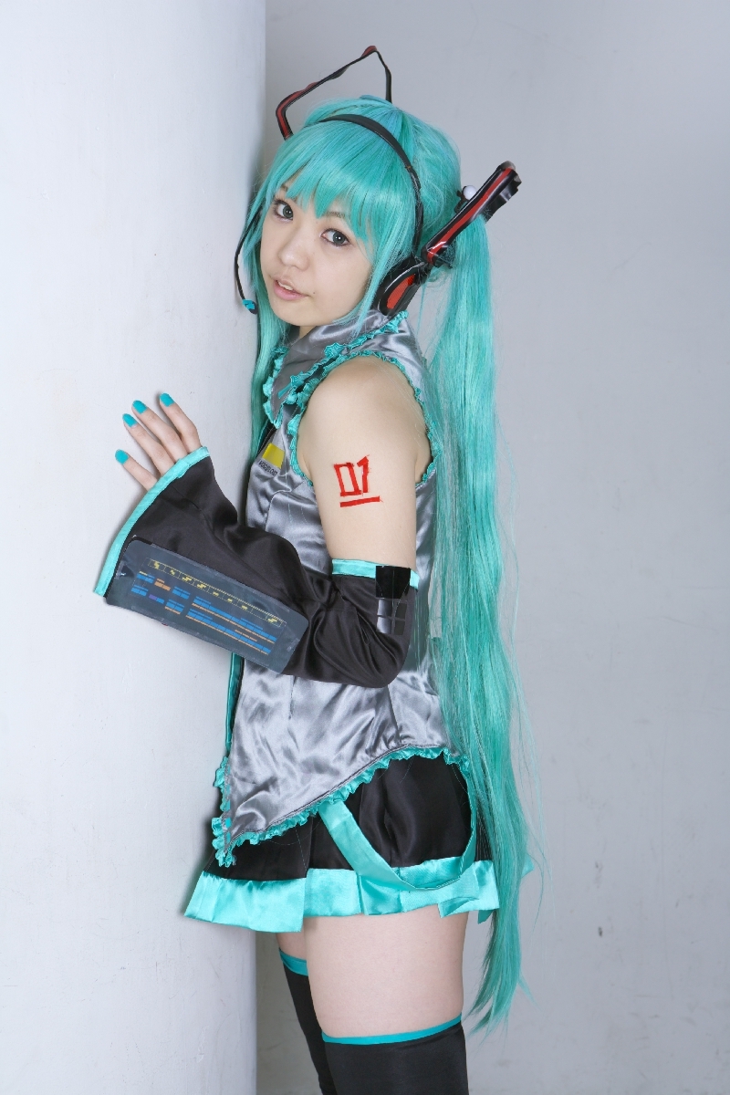 [Cosplay]  Vocaloid - Sexy Hatsune Miku